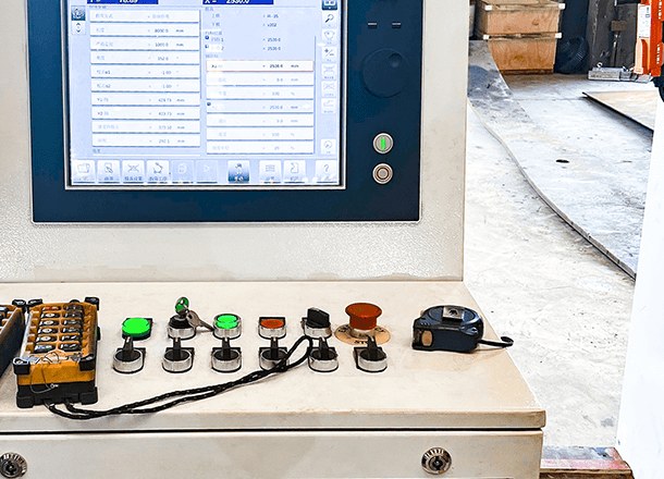 Controlador CNC de la plegadora de gran formato ADH