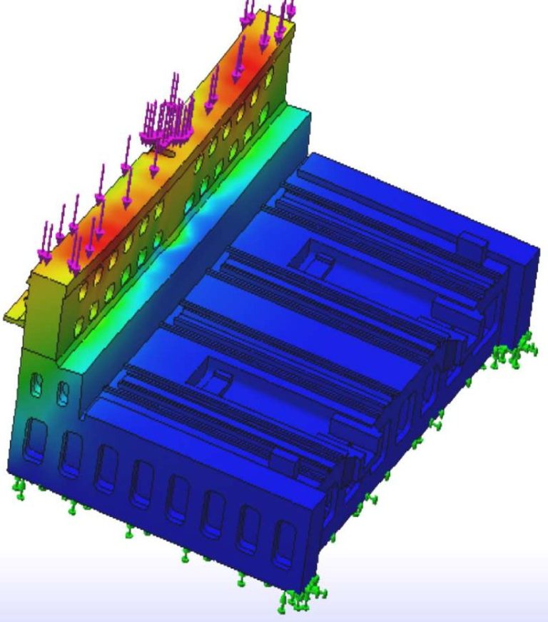 Análisis estructural del bastidor de la paneladora automática